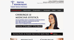 Desktop Screenshot of drruxandrapascanu.ro